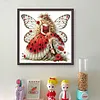 Butterfly Fairy-11CT Stamped Cross Stitch 45*45cm/17.72*17.72in