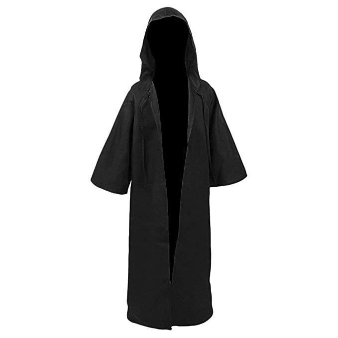 Kids Star Wars Anakin Skywalker Black Cloak Cosplay Costume Child Version