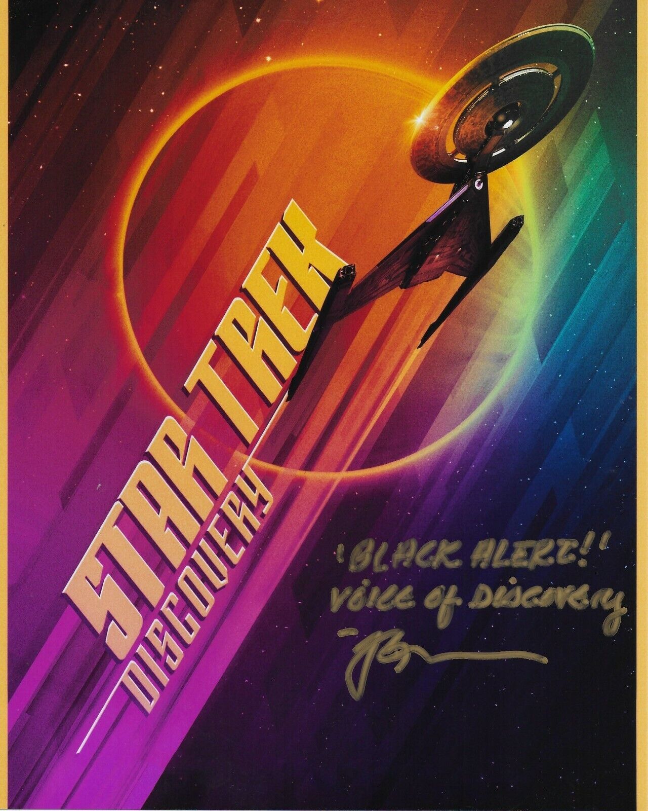 Julianne Grossman Star Trek Original Autographed 8X10 Photo Poster painting #3