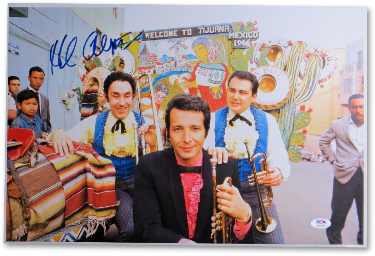 Herb Alpert Signed Autographed 12X18 Photo Poster painting Welcome to Tijuana 1966 PSA AJ57651