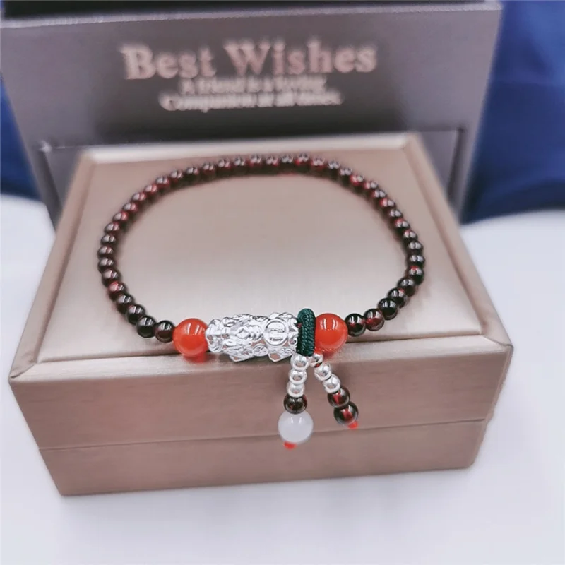 PiYao Punk Garnet Bracelet