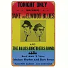 Blues Brothers - Panneaux en &eacute;tain m&eacute;tallique(20*30cm/30*40cm) - Musique