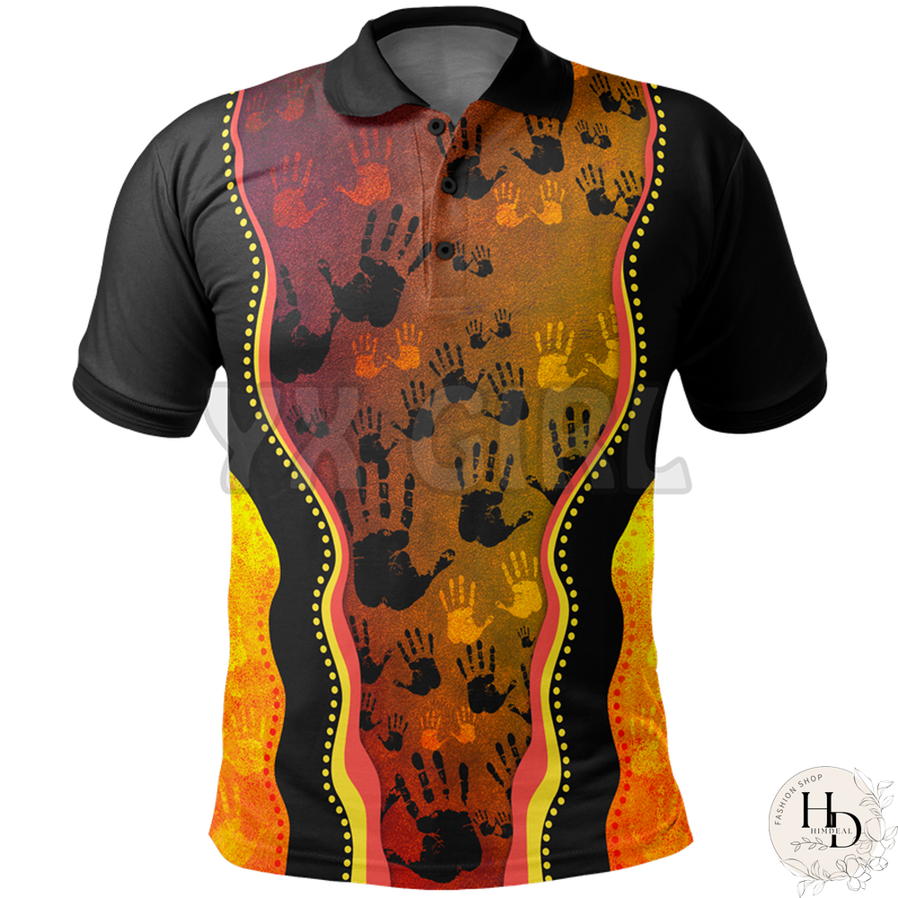 SummerShirtsWomenForMen Aboriginal Patterns Golden 3DPrinted ShortSleeveTShirts TopsCamisas