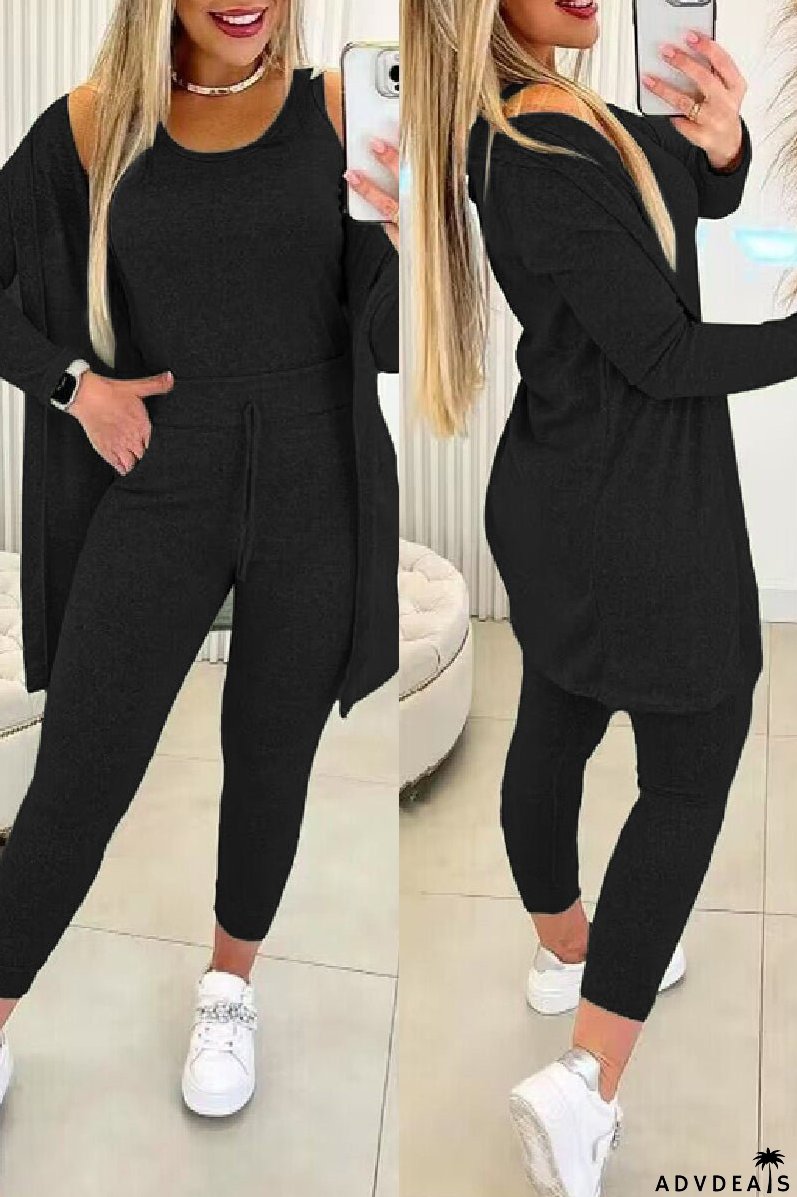 Elegant tricolor set for women