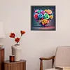 Diamond Painting-DIY Full Round Drill Colourful Love Roses