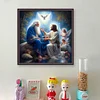 Jesus-11CT Stamped Cross Stitch 45*45cm/17.72*17.72in