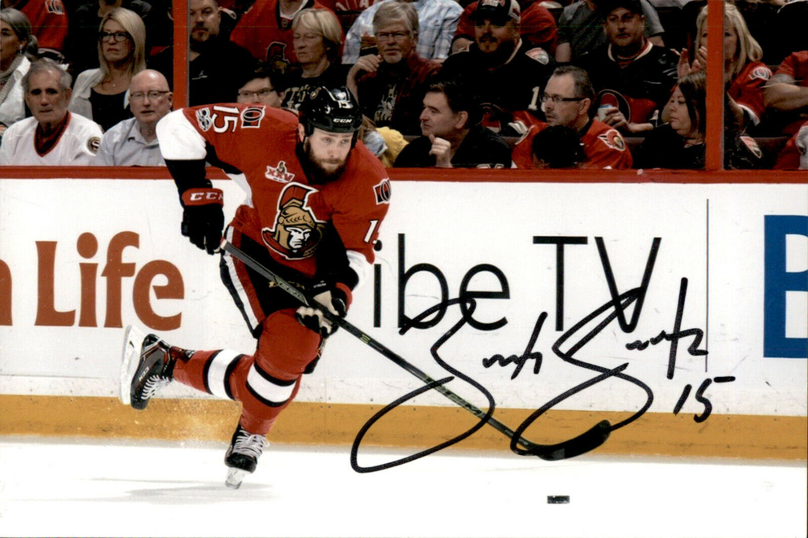 Zack Smith SIGNED autographed 4x6 Photo Poster painting OTTAWA SENATORS