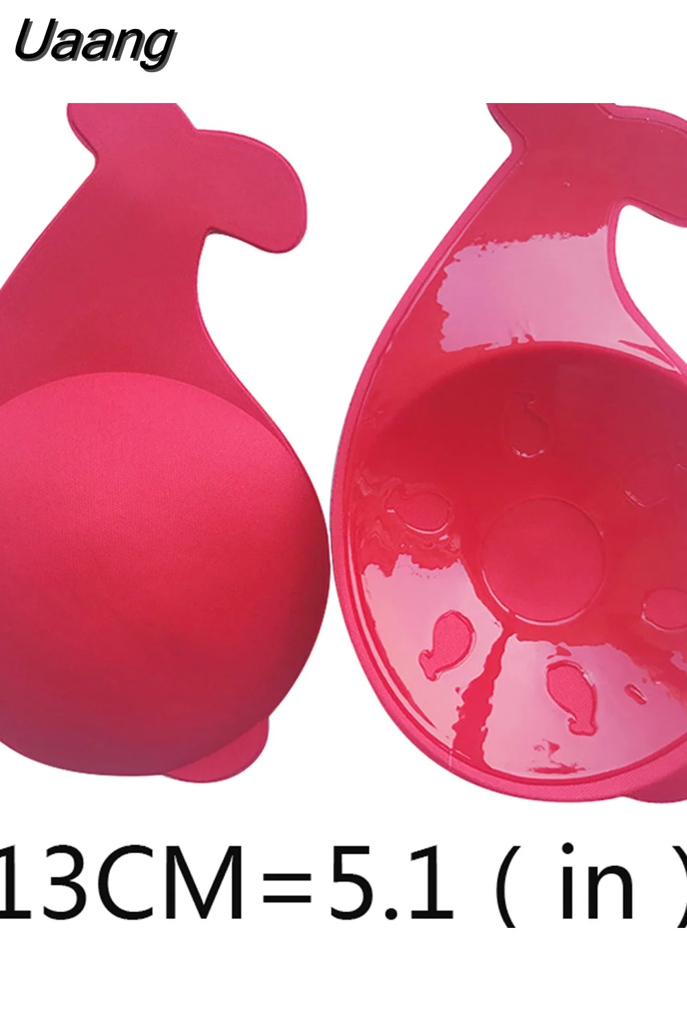 Uaang Adhesive Silicone Bra Pads Reusable Women Fish Tail Bh Sticky Bra Strapless Push Up Invisible Bra Sexy Lingerie Rabbit Bras