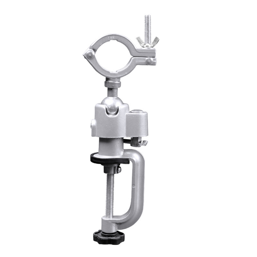 

360 Rotating Clamp-on Table Bench Vise Electric Drill Stand Grinder Bracket, 501 Original