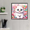 Diamond Painting-DIY Full Round Drill Love Cat