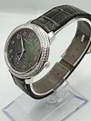 Patek Philippe Complications Moon Phase White Gold Black Tahitian Mother of Pearl Diamond 4968G-001