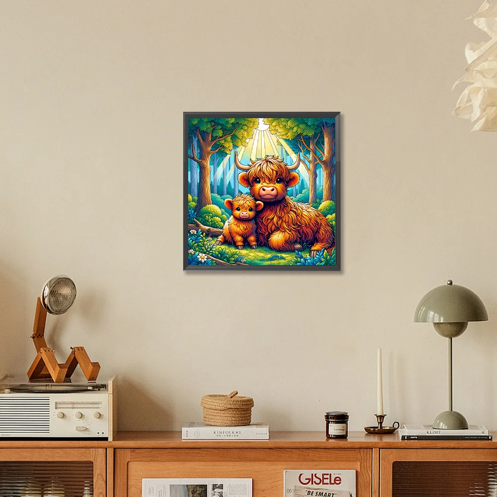 Diamond Painting - Full Round Drill - Yak(Canvas|30*30cm)