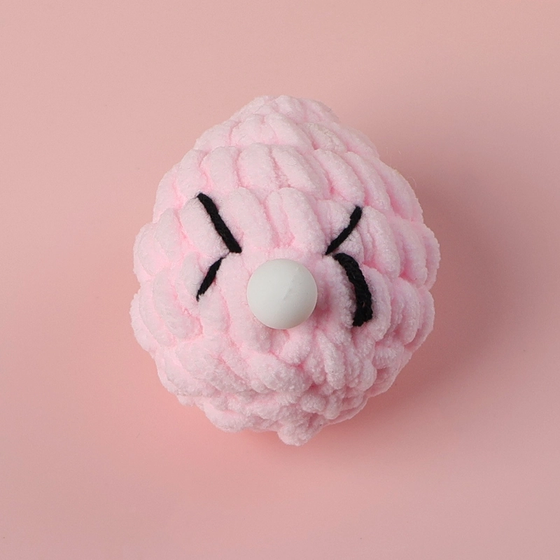 2 Pieces Cute Sunflower Santa Claus Yarn Women’s Bag Pendant Keychain