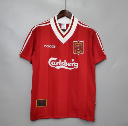 1995/1996 Retro Liverpool Home Football Shirt
