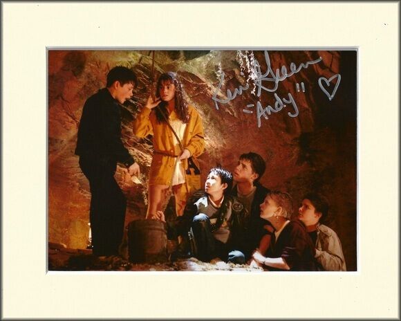 KERRI GREEN THE GOONIES ANDY PP 8x10 MOUNTED SIGNED AUTOGRAPH Photo Poster painting PRINT