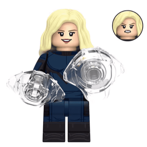 Invisible Woman (2005 Fantastic Four) Custom Marvel Superhero Minifigure Minifigure Bricks monstertoys