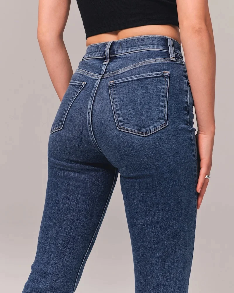 Summer 2023-Ultra High Rise Stretch Flare Jeans