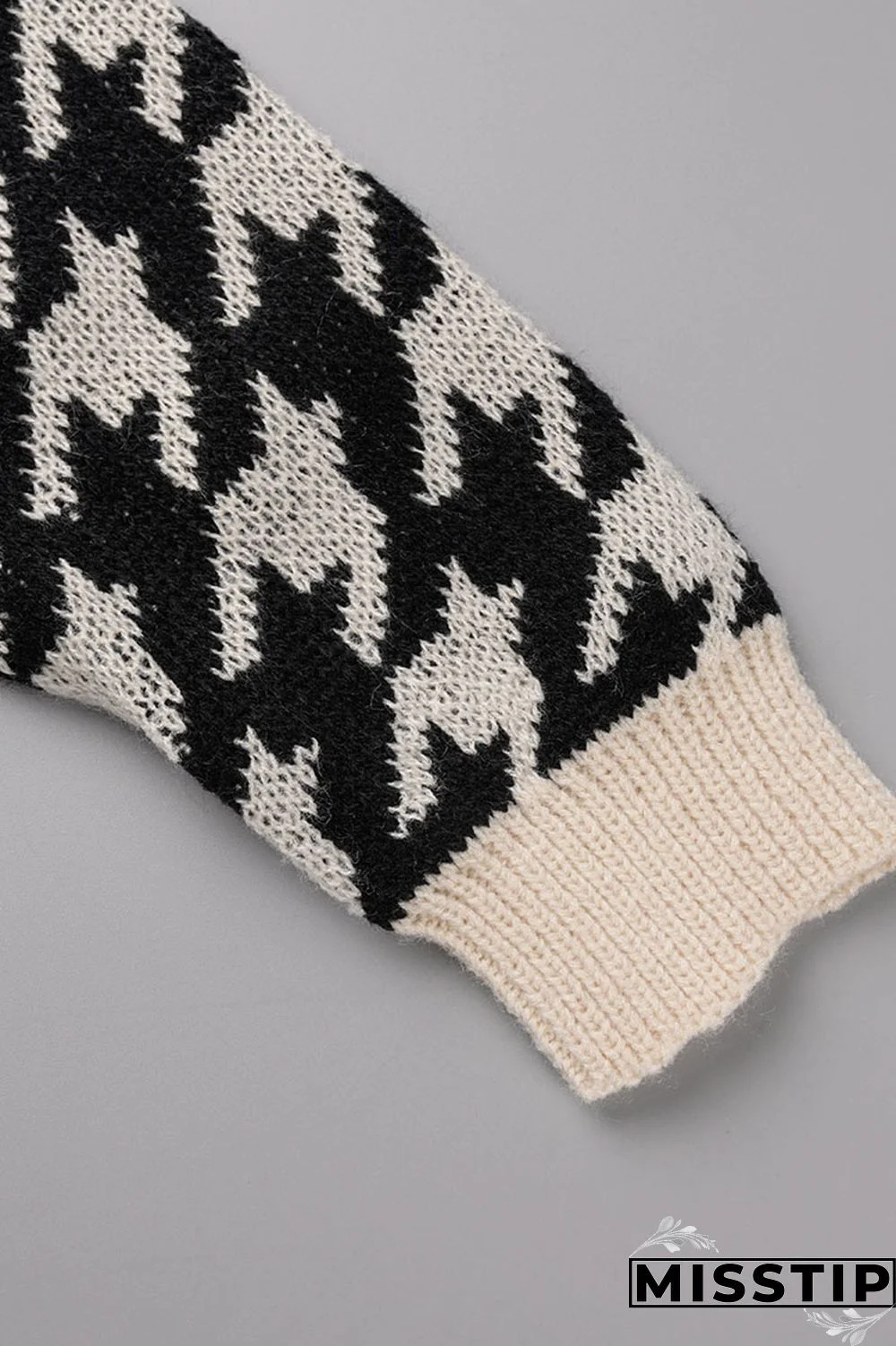 Black Casual Patchwork O Neck Tops