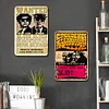 2PCS musique - Panneaux en &eacute;tain m&eacute;tallique(20*30cm/30*40cm) - Musique