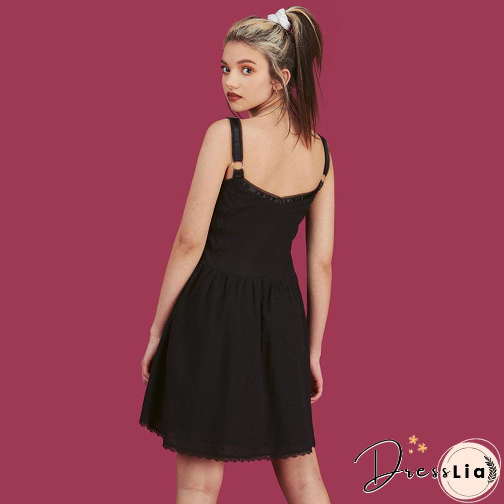 Girl Aesthetics Straped Summer Dresses Y2K Fashion Sleeveless A-line Ruched Mini Dress V-neck Vintage White Dress