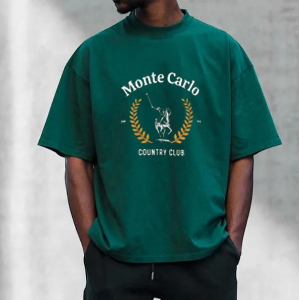 Monte Carlo Oversized Short-sleeved T-shirt