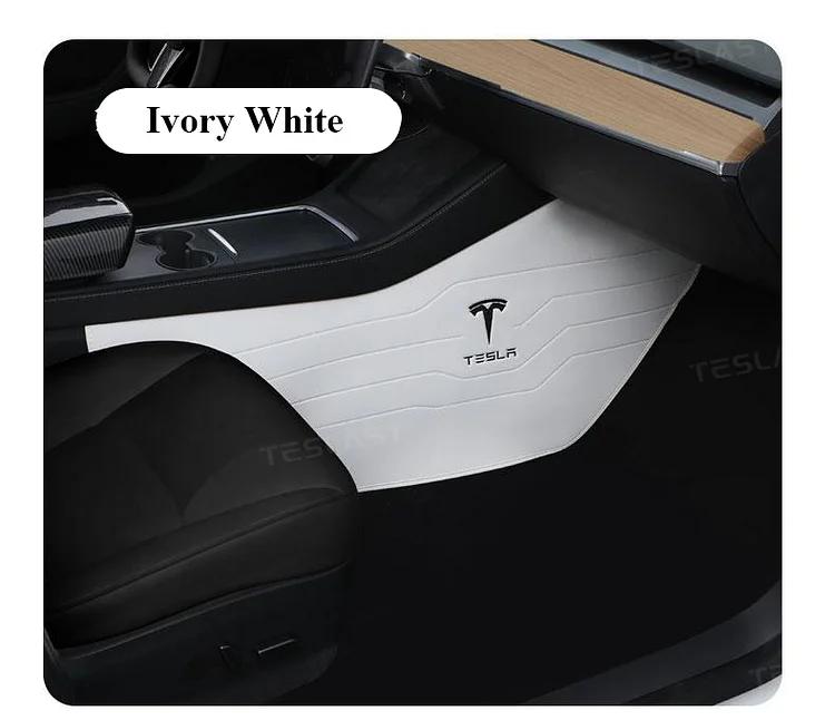 DESLE Tesla Model Y Under Seat Rail Protectors - 3 PC Anti-Scratch Covers For 2020-2025 Models