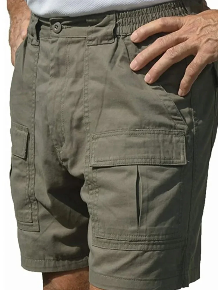 Men's Pockets Casual Pants