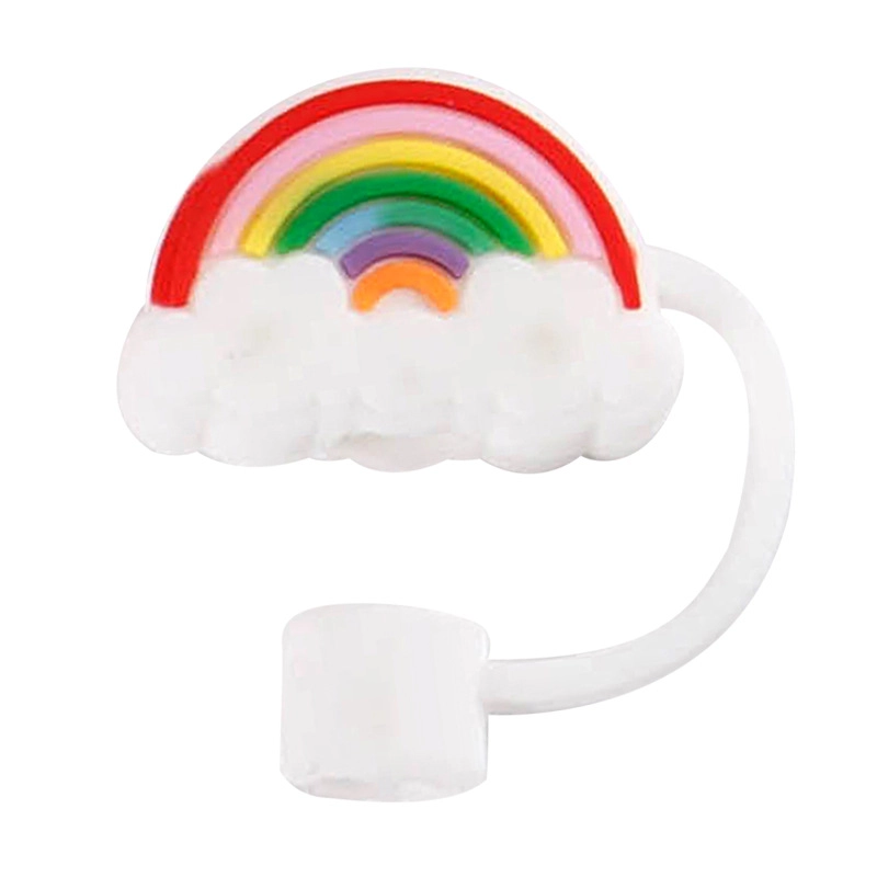 10mm Glass Straw Cap Dust Cover Stainless Steel Straw Dust Cover Dust Plug 10mm Large Diameter Milk Tea