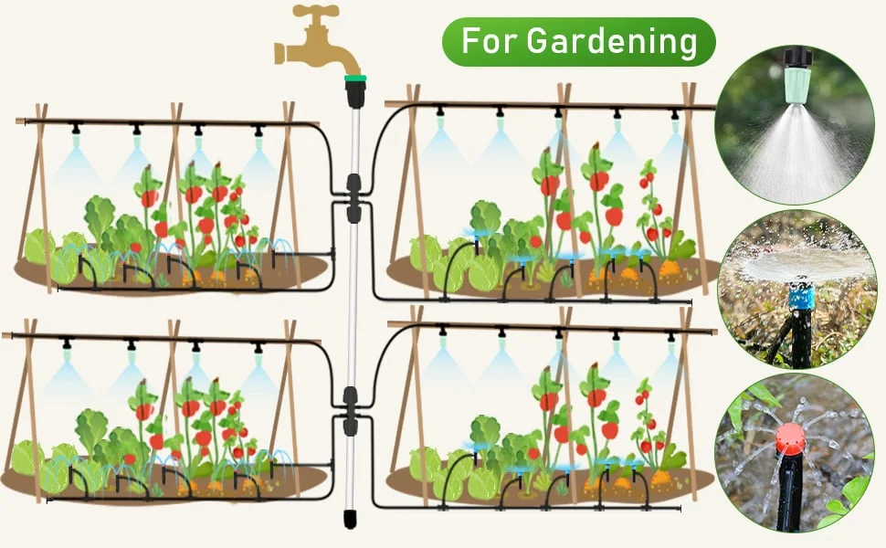 Fog Cooled Automatic Irrigation System