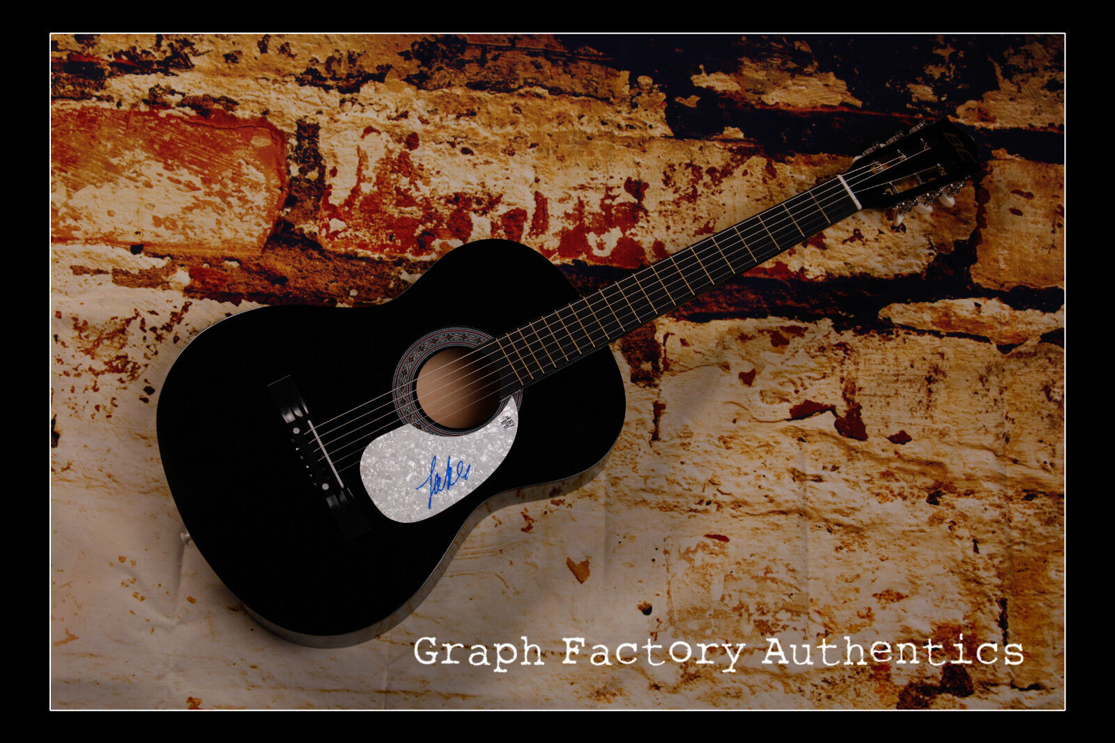 GFA Rixton Group Boy Band * JAKE ROCHE * Signed Acoustic Guitar COA