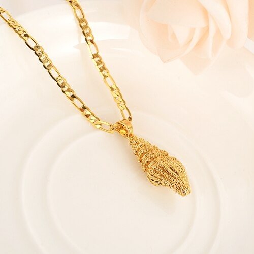 24k crystal elephant Necklace Pendant Women/Men Lovers Jewelry