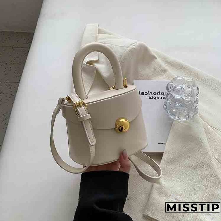 Summer Crossbody Bags Ladies Bucket PU Shoulder