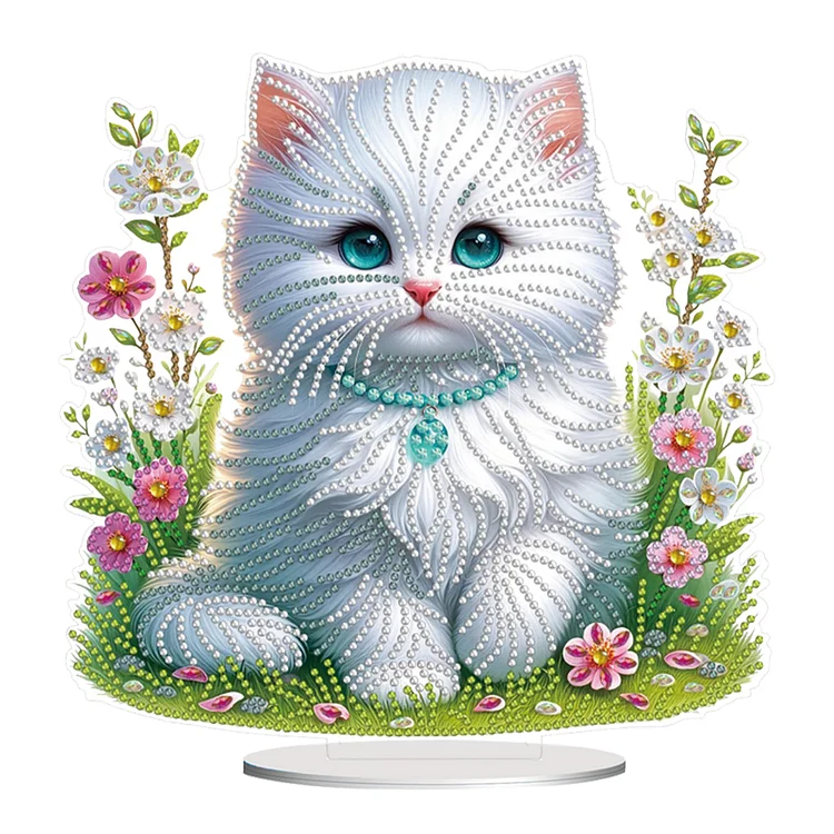 Angel Girl Diamond Painting Tabletop Ornaments Kit Rhinestones Desktop Ornaments