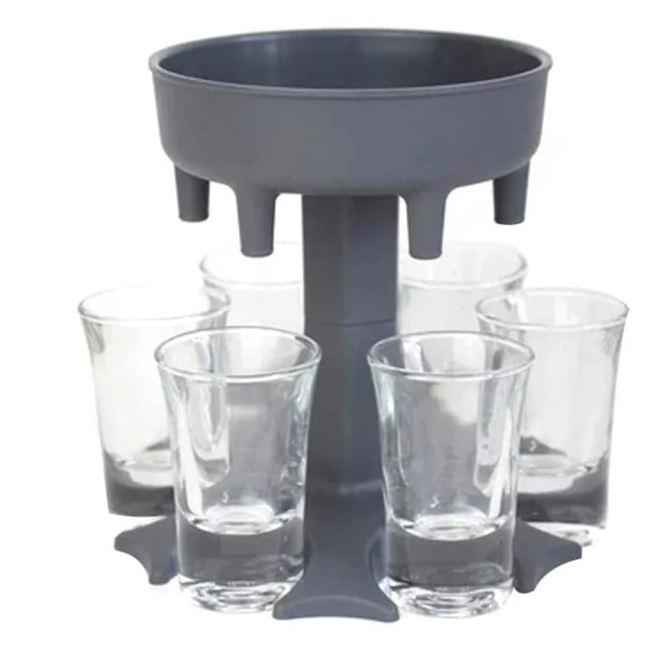 6 Shot Glass Dispenser and Holder | IFYHOME