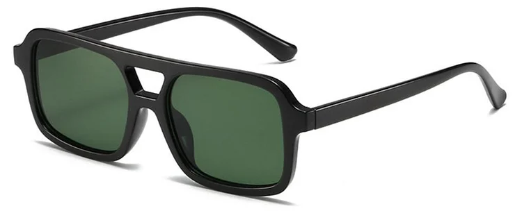 Candy Colors Small Square Sunglasses Woman 2024 Luxury Brand Designer Sun Glasses Ladies Double Bridge Polygon Eyewear gafas