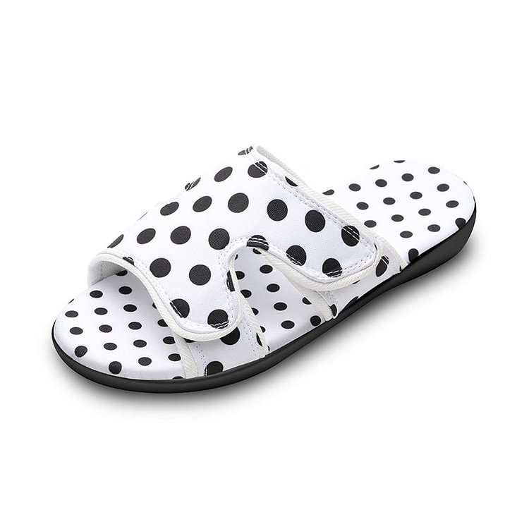 Fashionable Polka Dot Adjustable Sandal