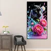 Diamond Painting - Full Round Drill - Black Panther(Canvas|40*70cm)