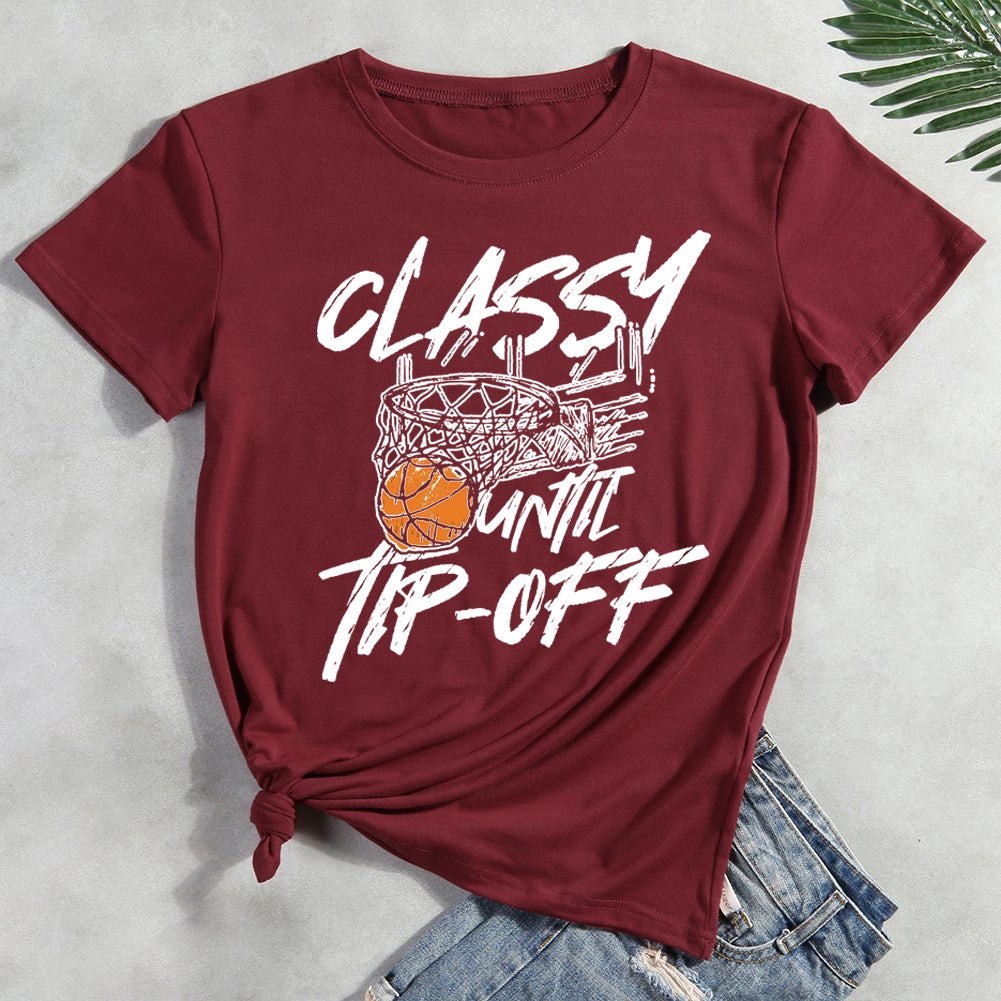 Classic until tip off  T-Shirt-011847-Guru-buzz