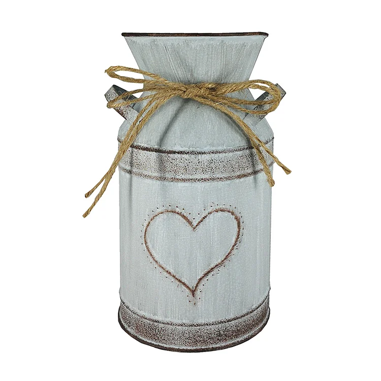 【Ornament】Home Decor Resin Ornaments-Dried Flowers Artificial Flower Vase gbfke