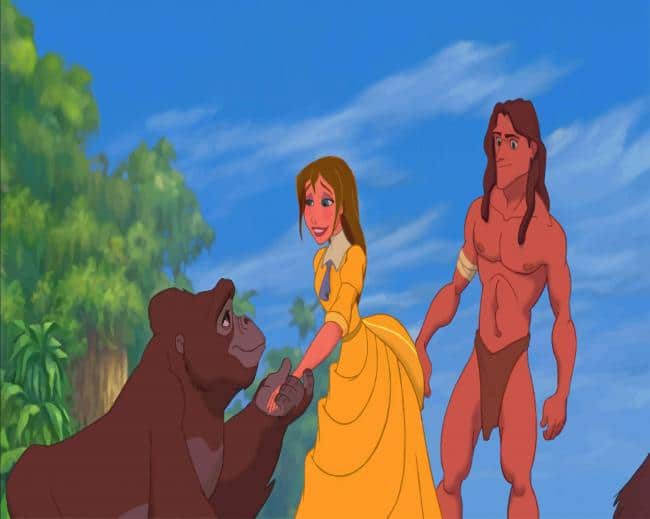 

Tarzan And Princess – Paint By Numbers - 40*50CM, 501 Original