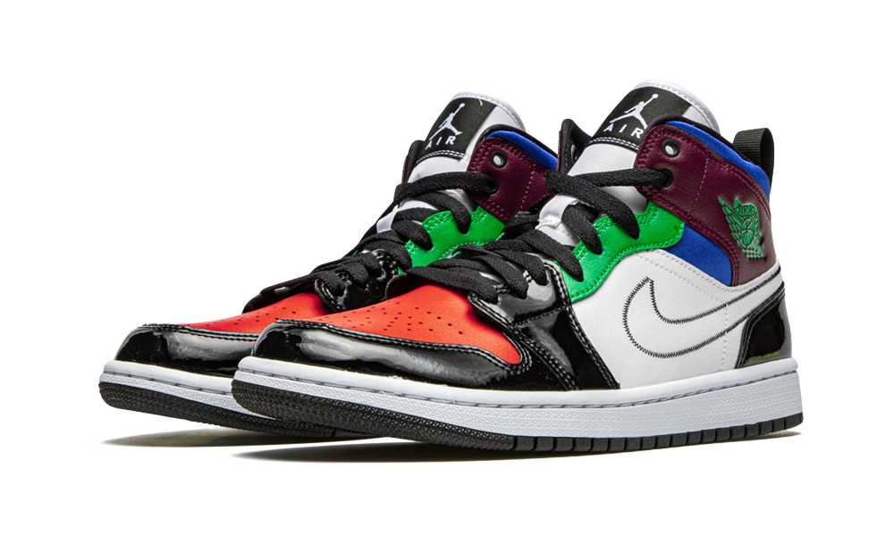 AJ-1 Mid SE White Multi Color