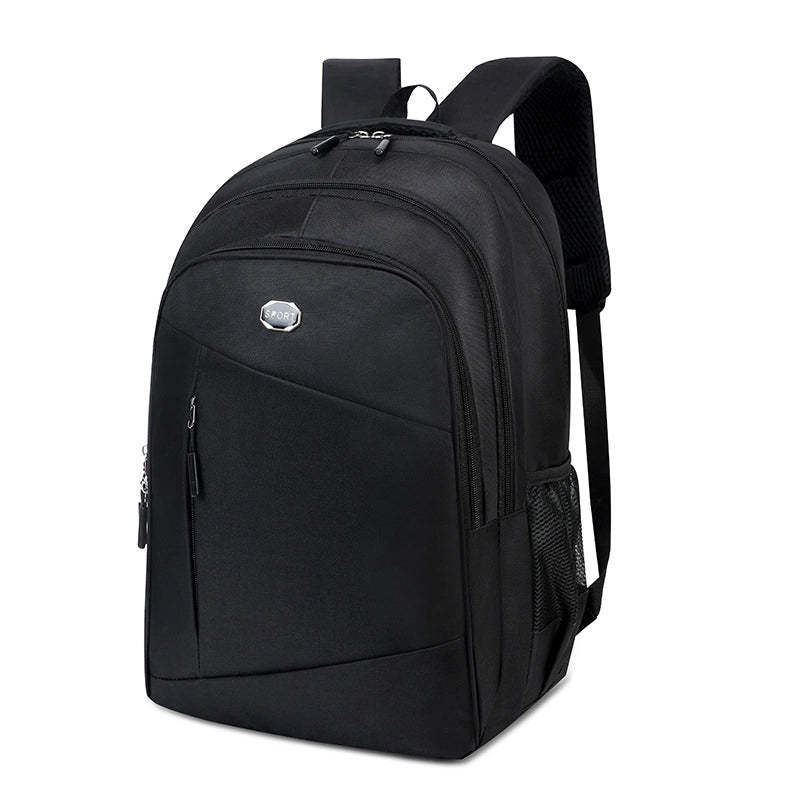 Men’s Simple Backpack Business Commuter Computer Backpack Large Capacity Leisure Travel Portable Backpack