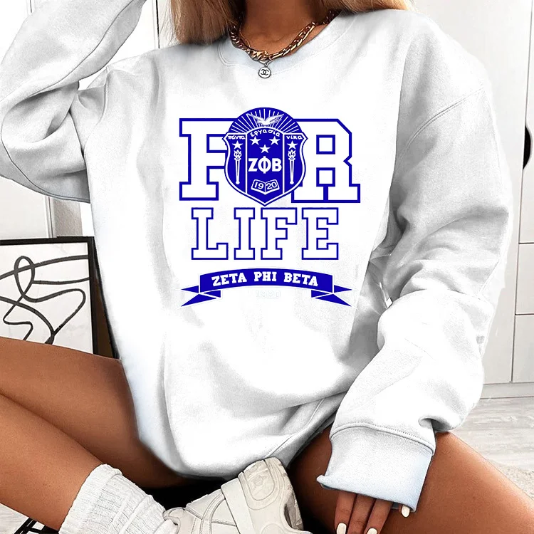 Casual letter printed sweatershirt