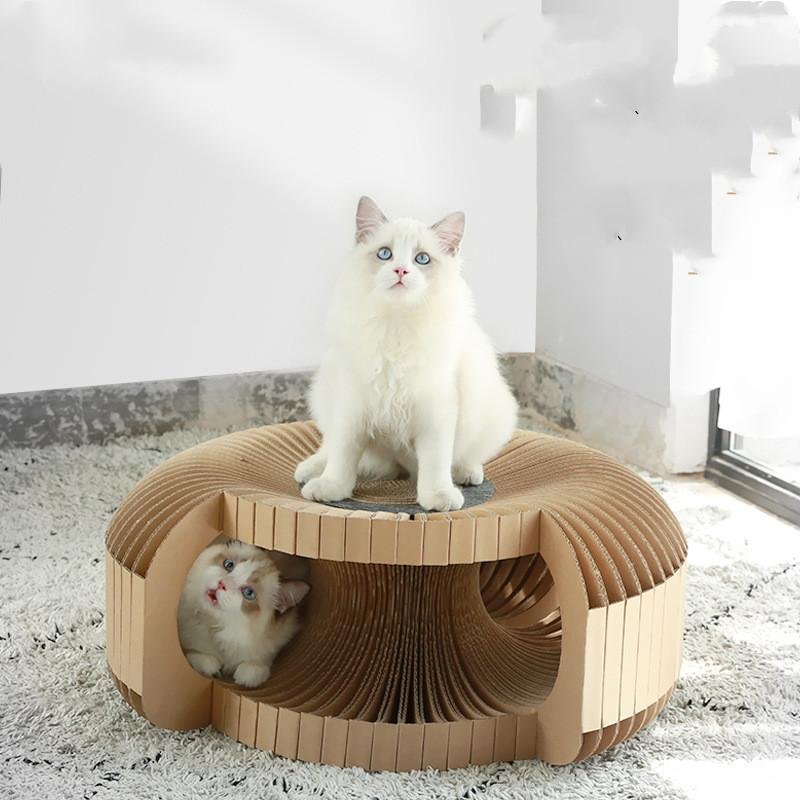 Cat Claw Gripper Scratcher Tunnel - vzzhome
