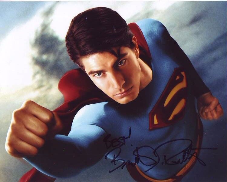 BRANDON ROUTH signed autographed SUPERMAN CLARK KENT 8x10 Photo Poster painting