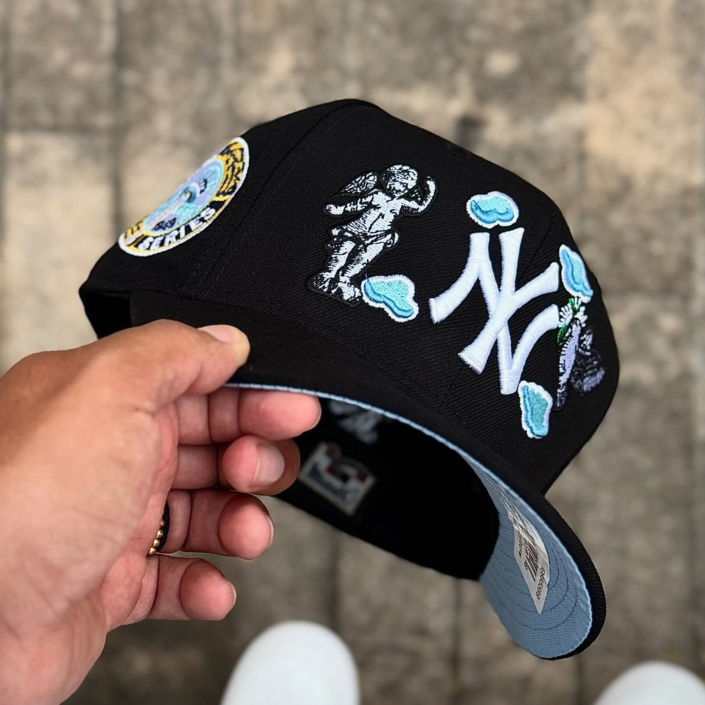 NEW ERA NY YANKEES OF WORLD SERIES EMBROIDERED CASUAL BASEBALL CAP