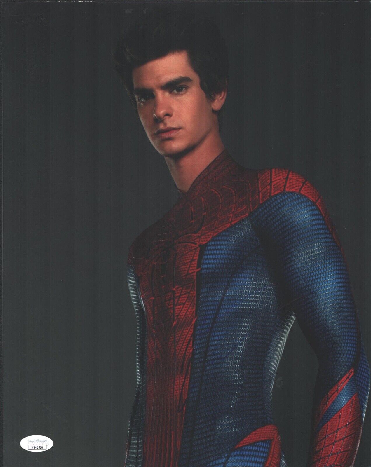 ANDREW GARFIELD Signed 11x14 THE AMAZING SPIDERMAN Photo Poster painting Autograph JSA COA