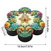 (US Local)Diamond Painting Storage Box Garden Flower DIY Sundries Organizer Case Kit