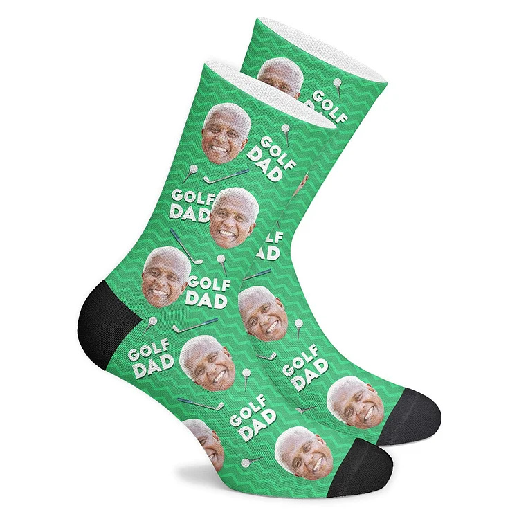 Custom Golf Dad Socks