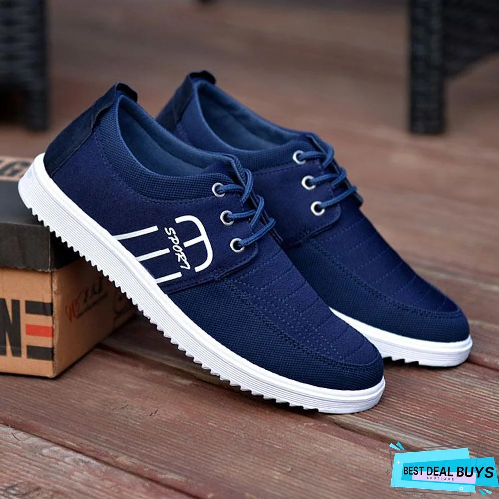 Casual Shoes Men Breathable Canvas Shoes For Men Fashion Espadrilles Men Flats Casual Trainers Men Footwear